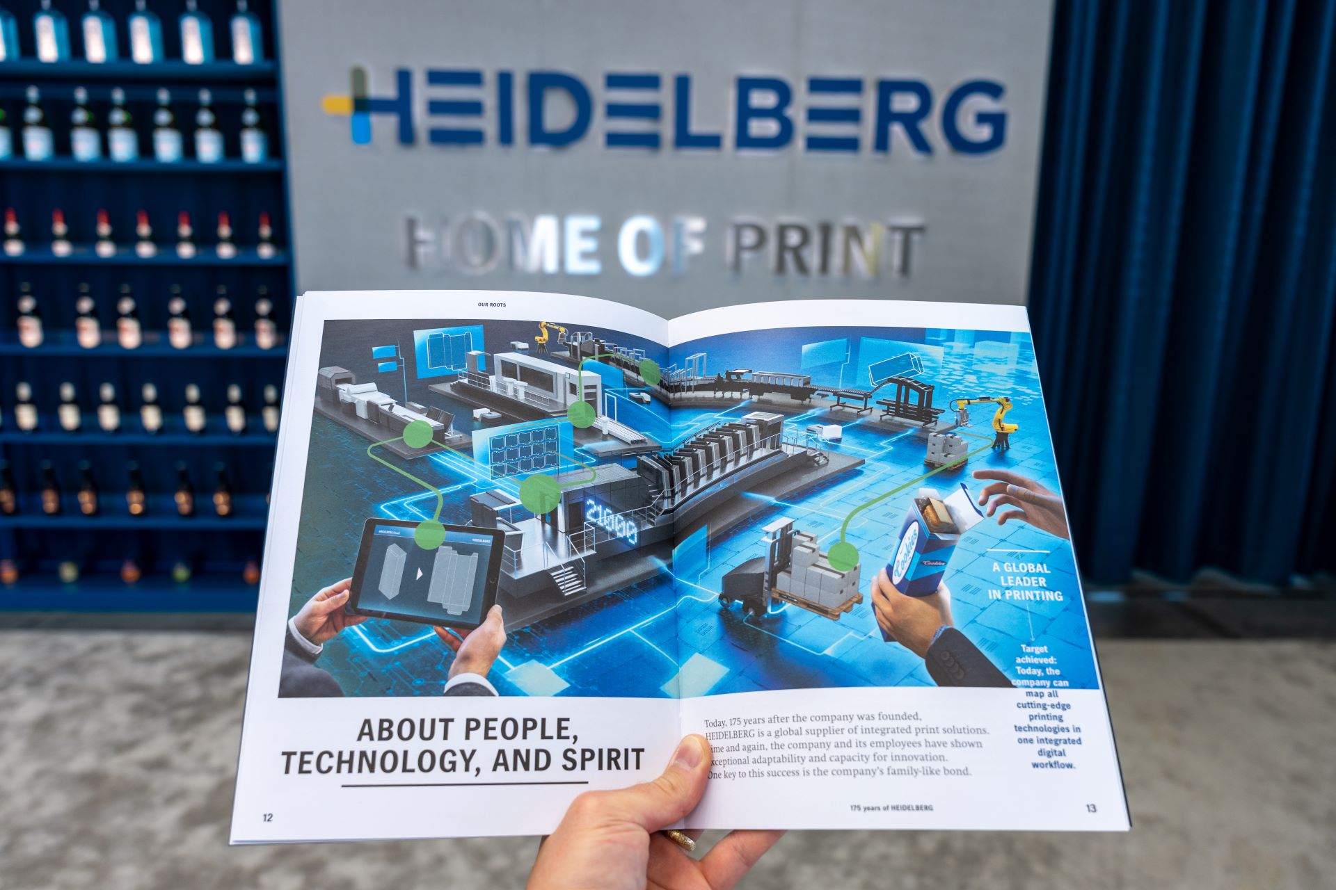 Anniversary magazine of HEIDELBERG