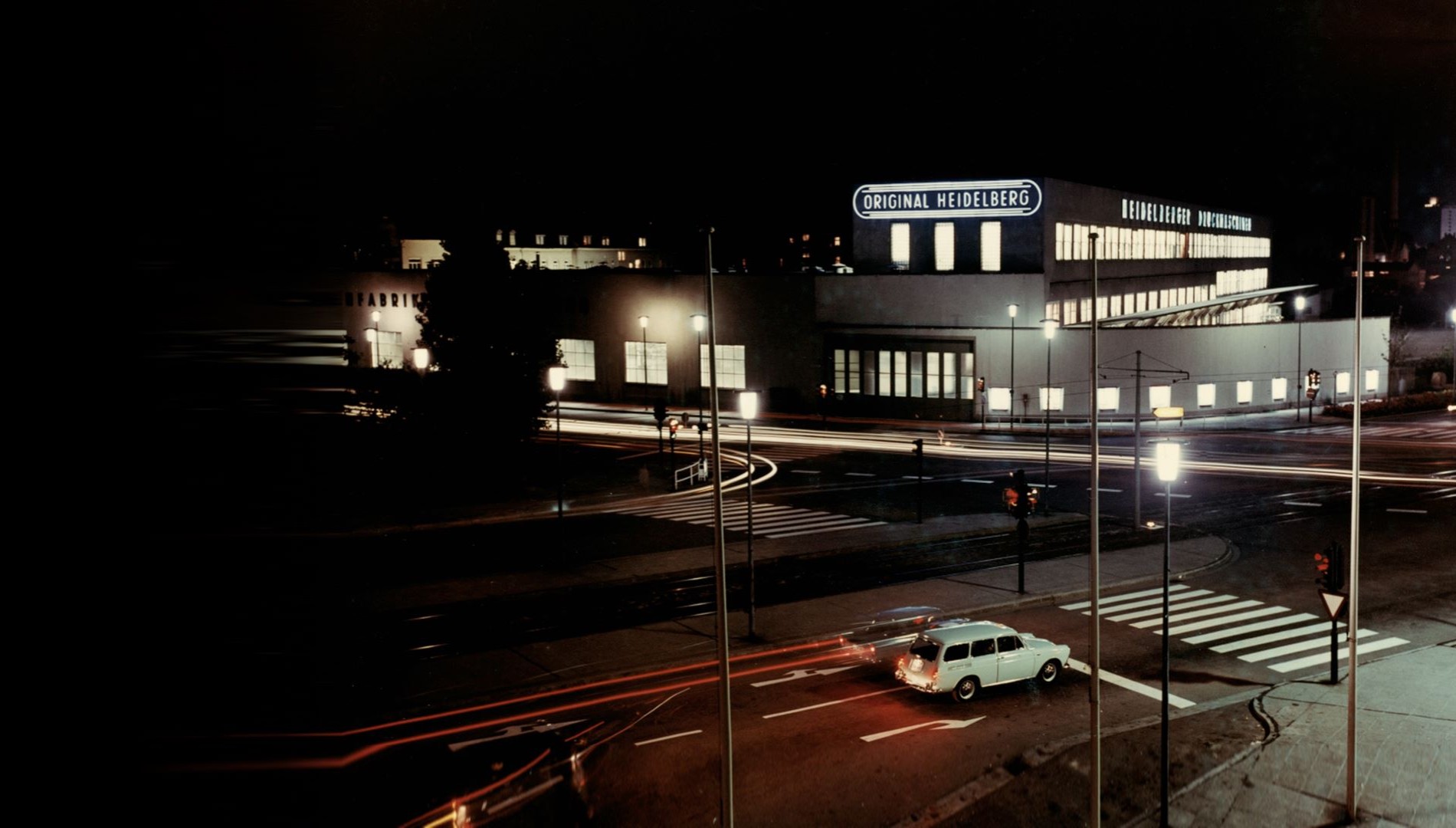 HEIDELBERG main building in 1980's