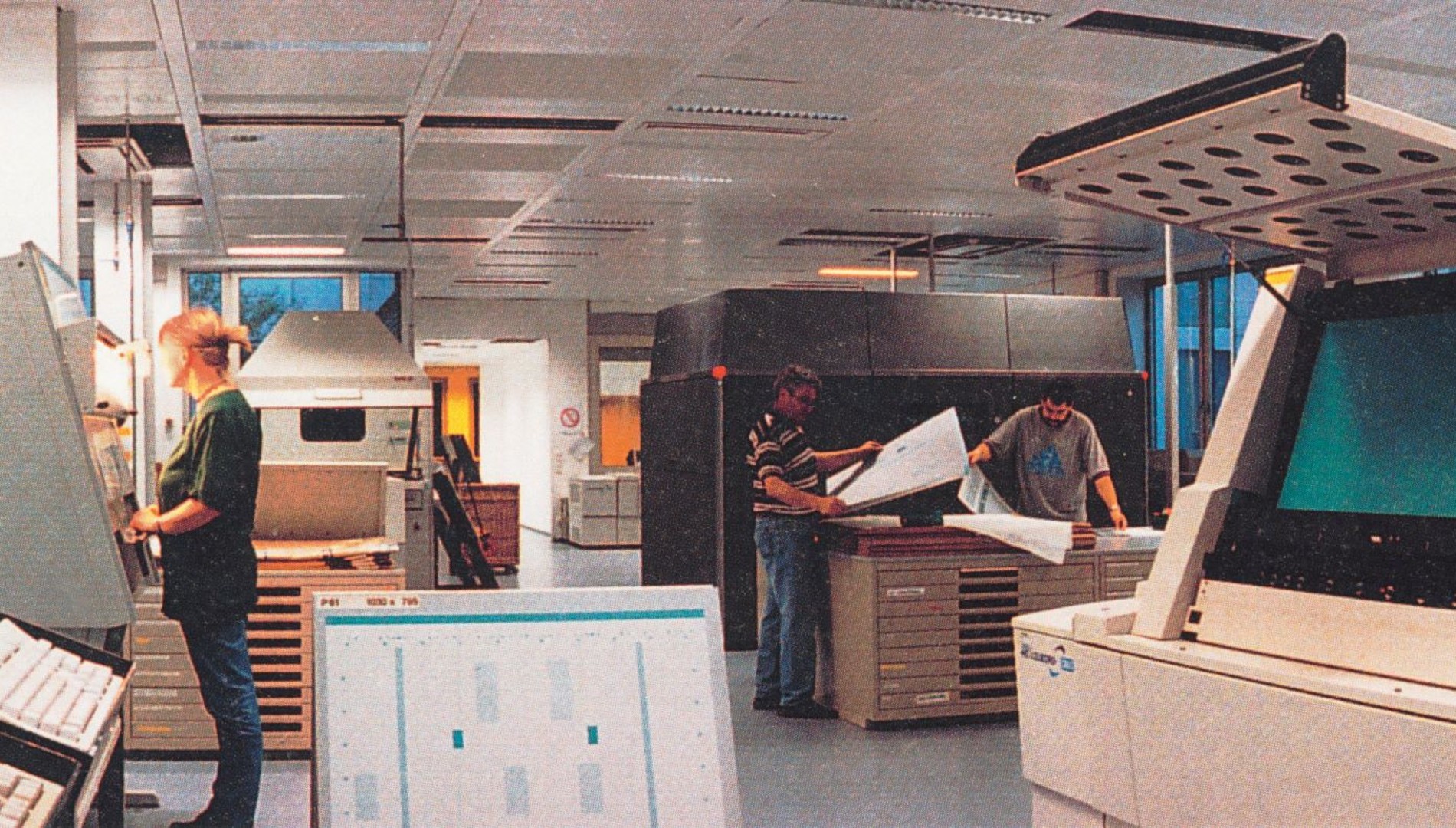 The introduction of computer-based prepress