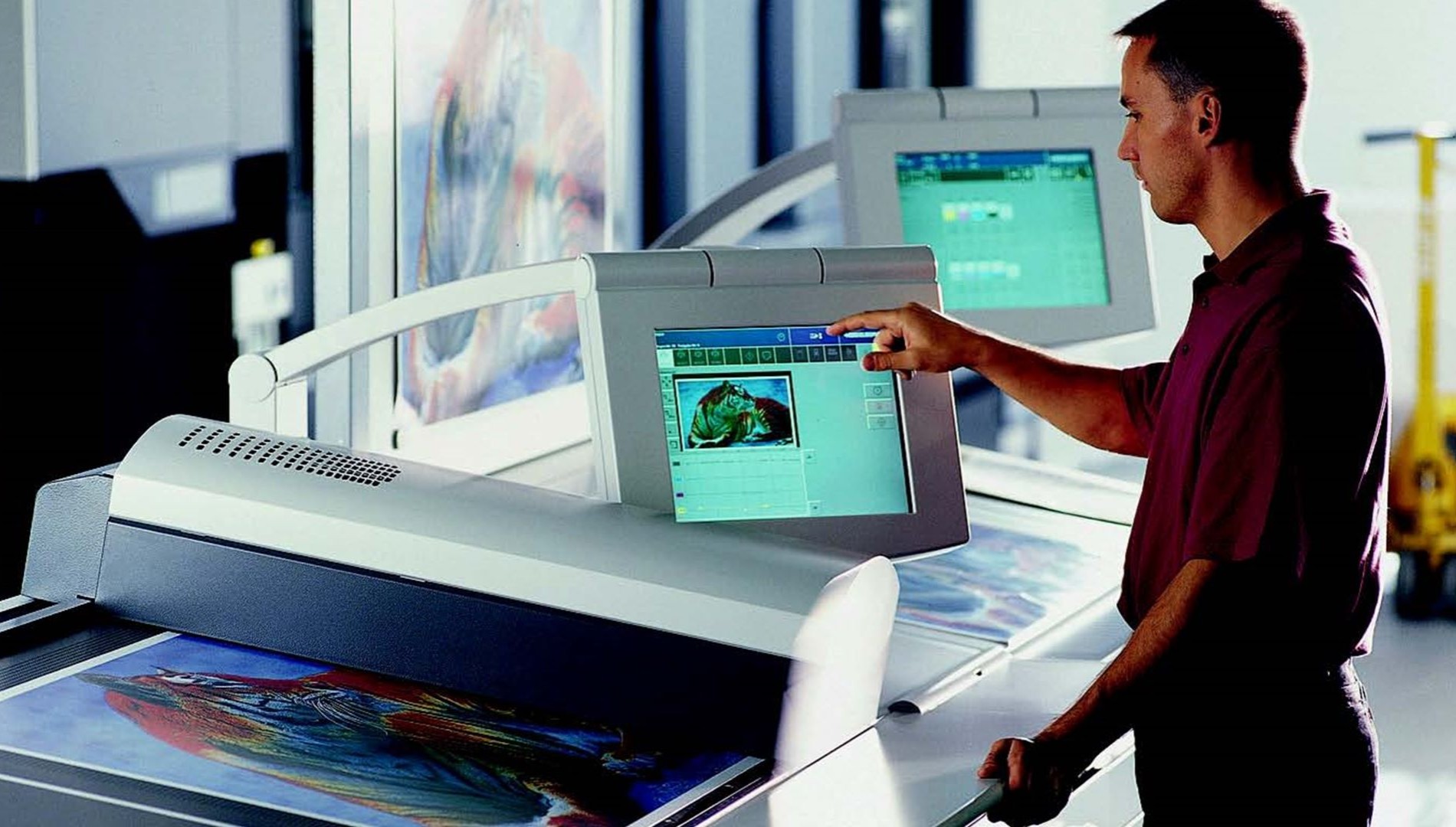 Prinect, the printing workflow, introduced in 2000
