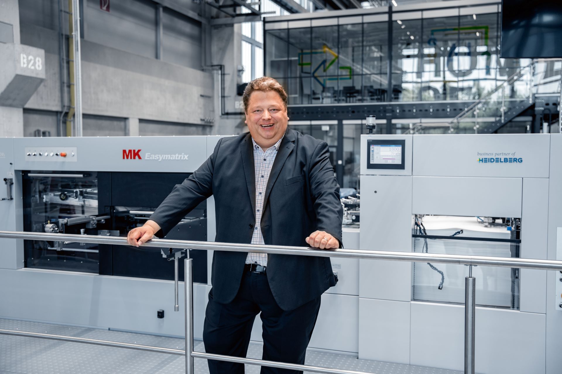 Jörg Dähnhardt, Head of the Packaging - Sheetfed segment at HEIDELBERG