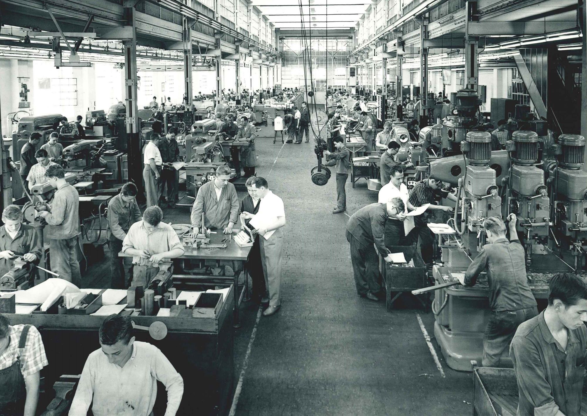 Vocational training at HEIDELBERG in the 60s
