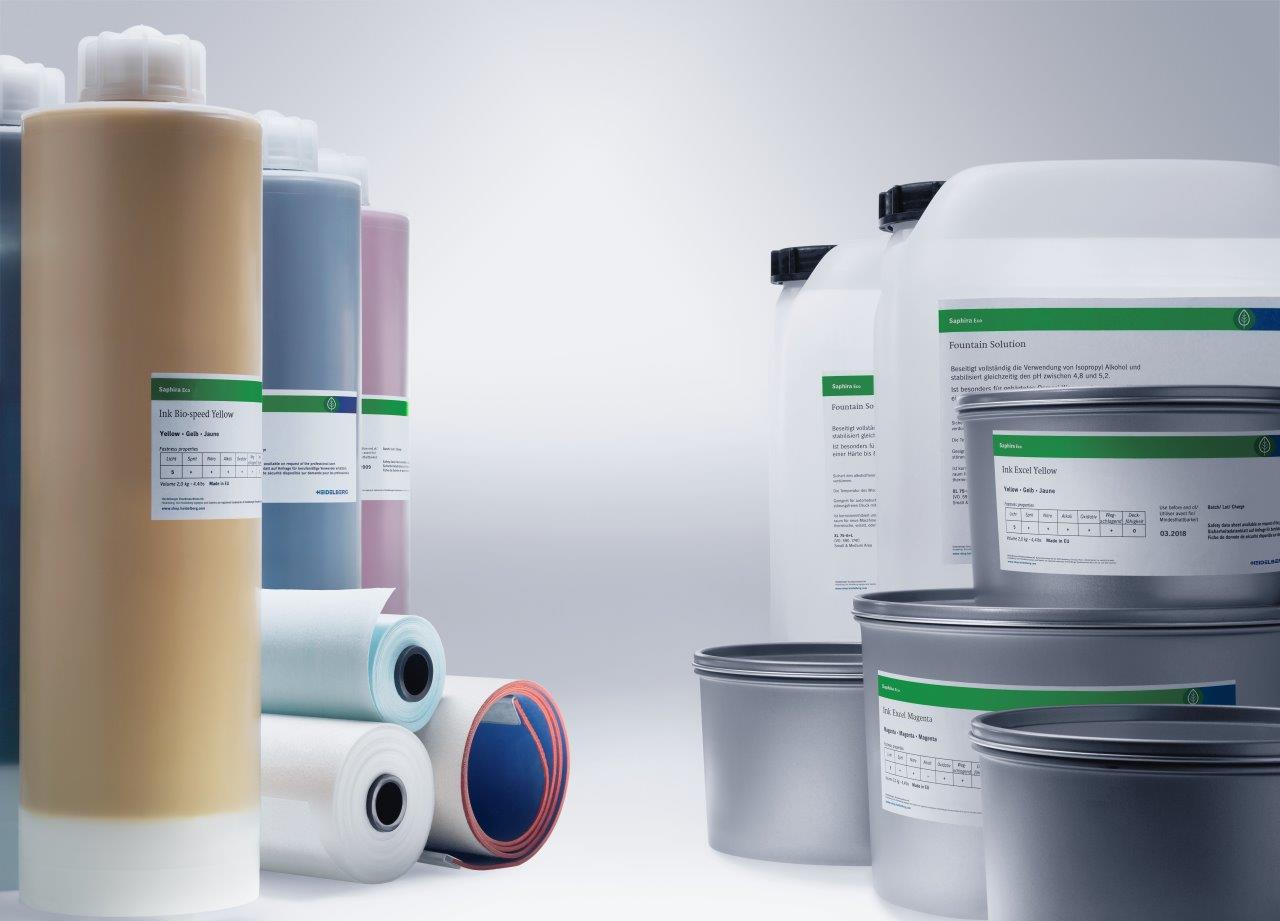 Saphira consumables from HEIDELBERG