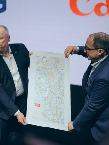 Peter Wolff (Chief Marketing Officer, Canon CPP), Dr. David Schmedding (future member of the Executive Board for Sales and Service), HEIDELBERG press conference