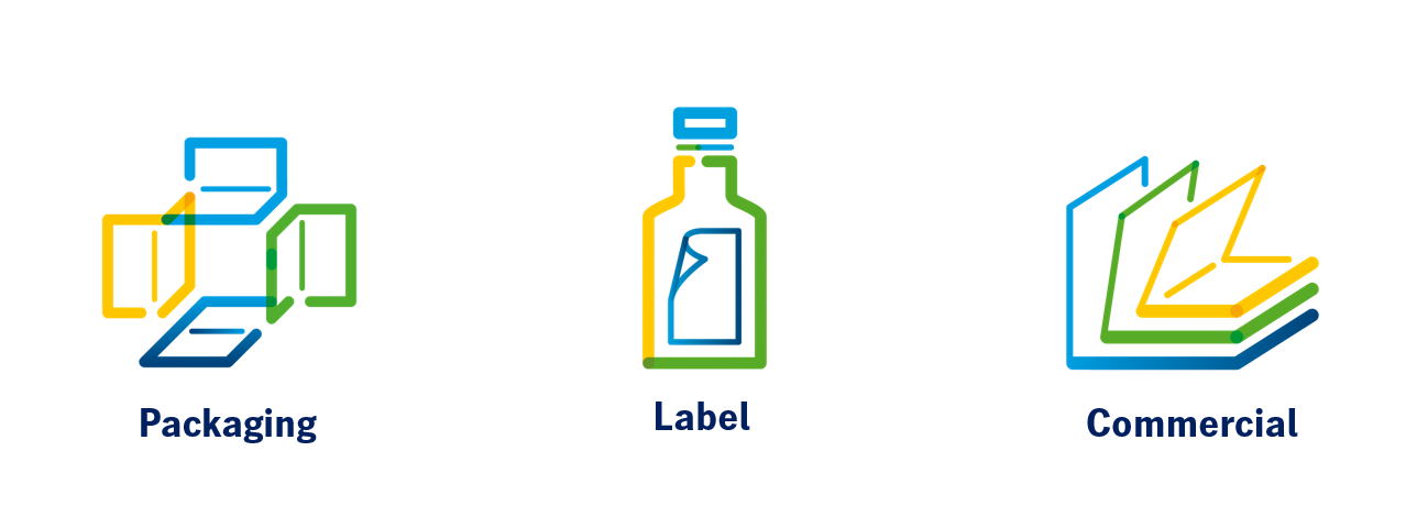 Packaging, Label, Commercial printing